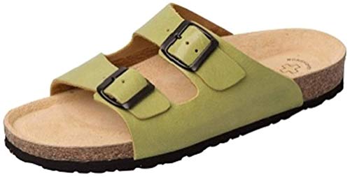 Wörishofer Weeger-Bio-Pantolette grün Gr. 41 von Weeger