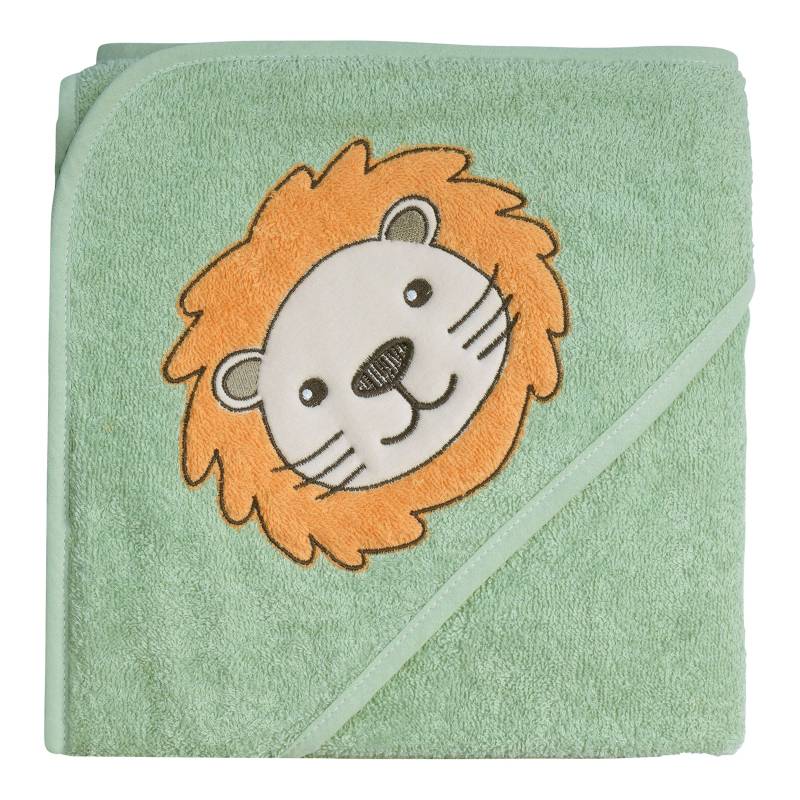 Wörner Kapuzenbadetuch 80x80 cm gruen von Wörner