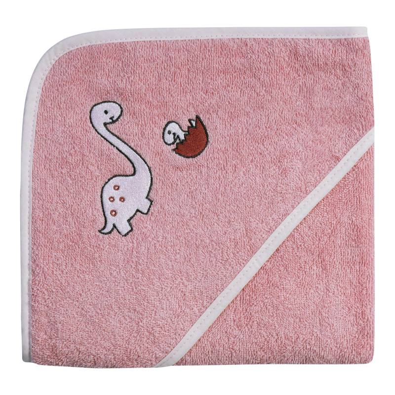 Wörner Kapuzenbadetuch 80x80 cm rosa von Wörner