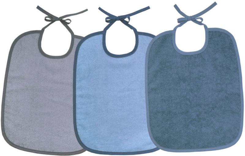 Wörner Lätzchen "Bindelätzchen 3er Pack 32x40 cm" 3 Stk. tlg. maschinenwaschbar, trocknergeeignet von Wörner