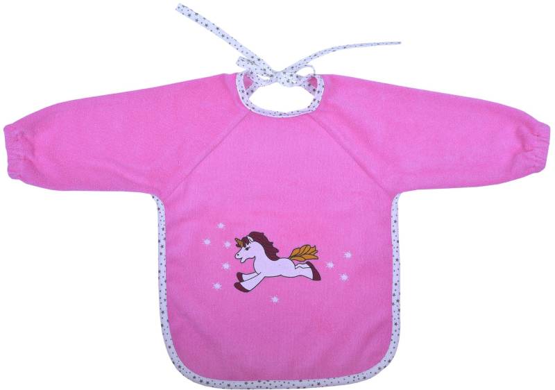 Wörner Lätzchen "Einhorn orchidee Ärmellatz beschichtet" 1 Stk. tlg. mit Ärmeln, beschichtet, schützt vor durchnässen von Wörner