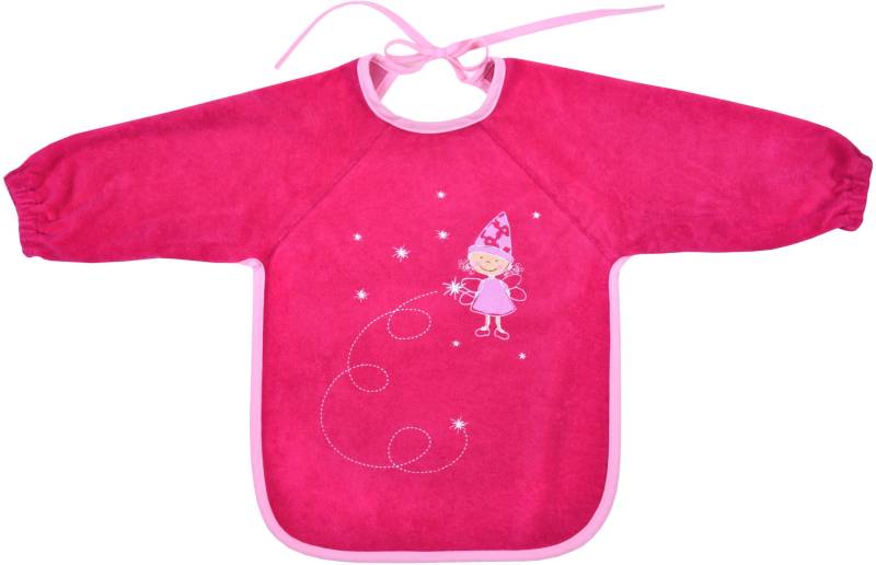 Wörner Lätzchen "Fee Sterne beere Ärmellätz beschichtet" 1 Stk. tlg. mit Ärmeln, beschichtet, schützt vor durchnässen von Wörner