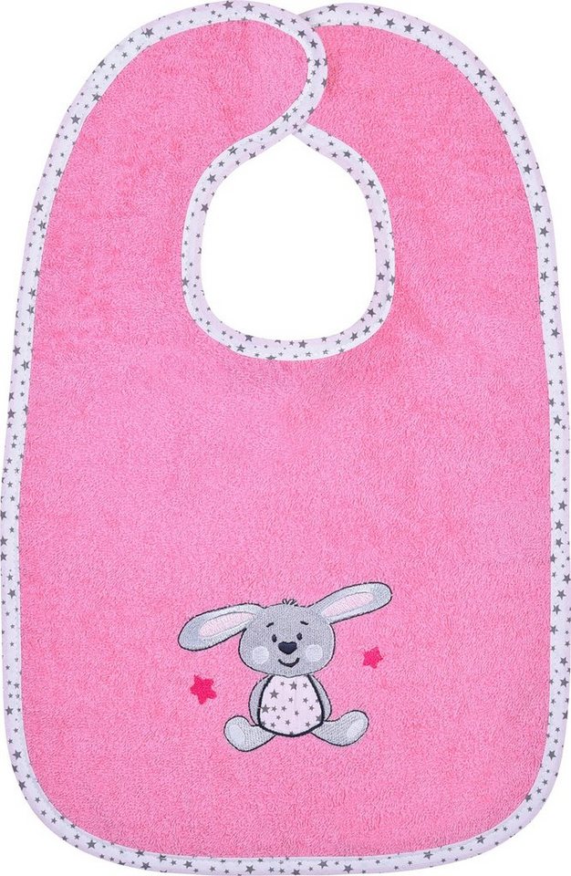 Wörner Lätzchen Lätzchen "Hase", Walk-Frottier Uni von Wörner