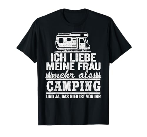 Camping Herren Papa Wohnwagen Spruch Opa Hobbycamper Camper T-Shirt Camping Herren Papa Wohnwagen Spruch Opa Hobbycamper Camper T-Shirt von Wohnmobil Urlaub & Camping Geschenke Männer