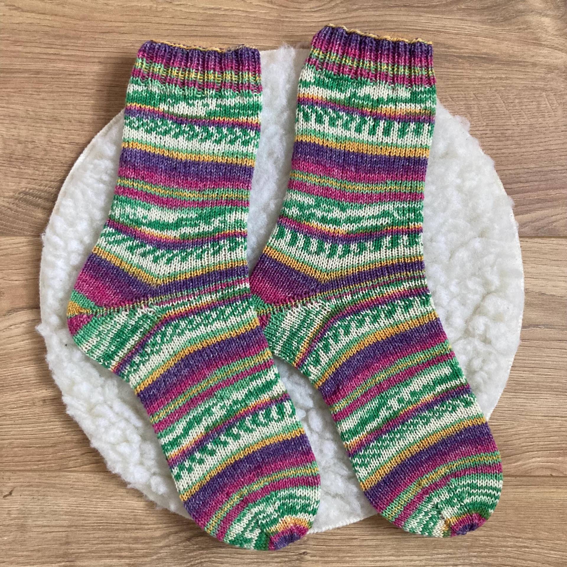 Handgestrickte Wollsocken | 42/43 4Fädig Handgestrickte Wollsocken | 42/43 4Fädig von WoiSeckl