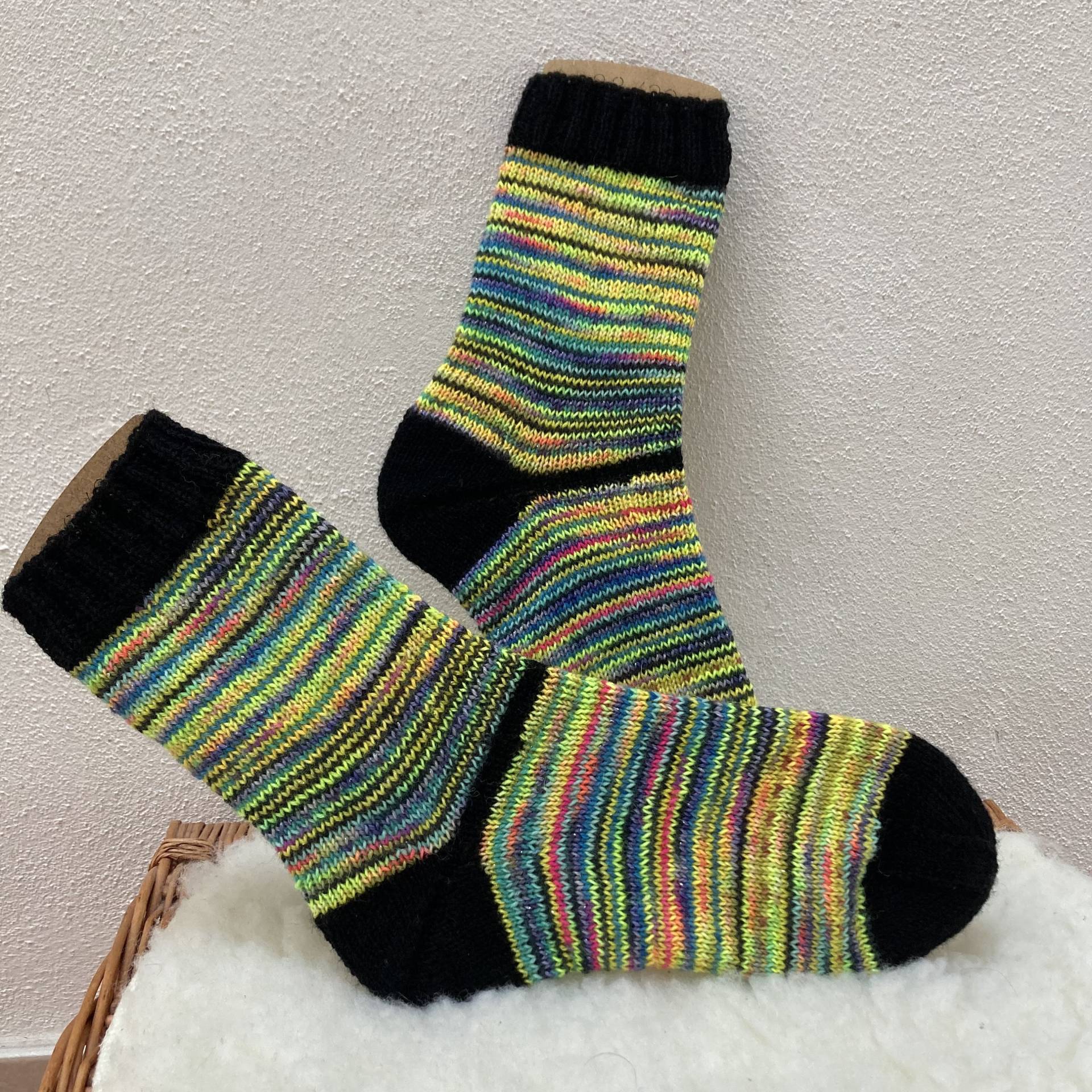 Handgestrickte Wollsocken Handgestrickte Wollsocken von WoiSeckl