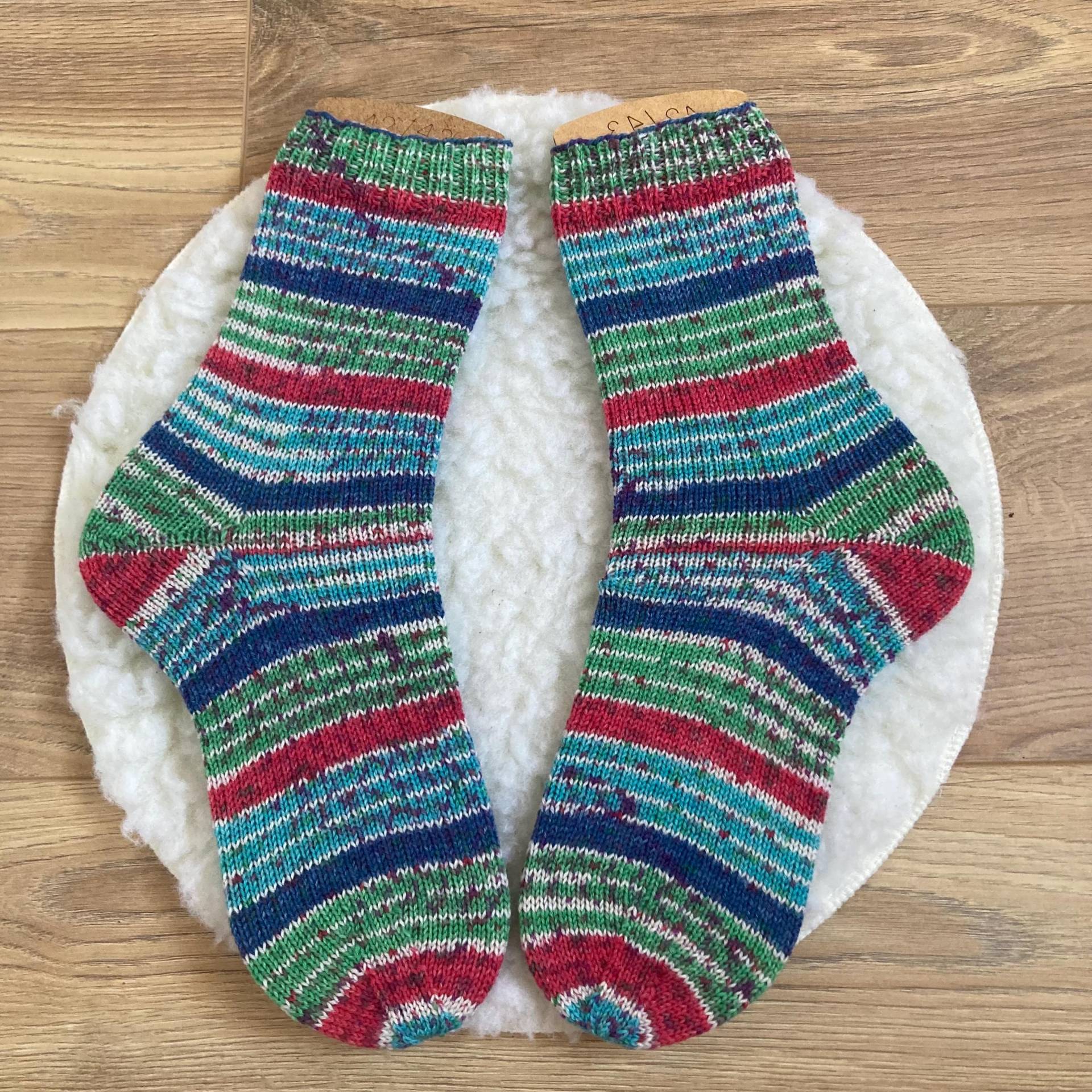 Handgestrickte Wollsocken Handgestrickte Wollsocken von WoiSeckl