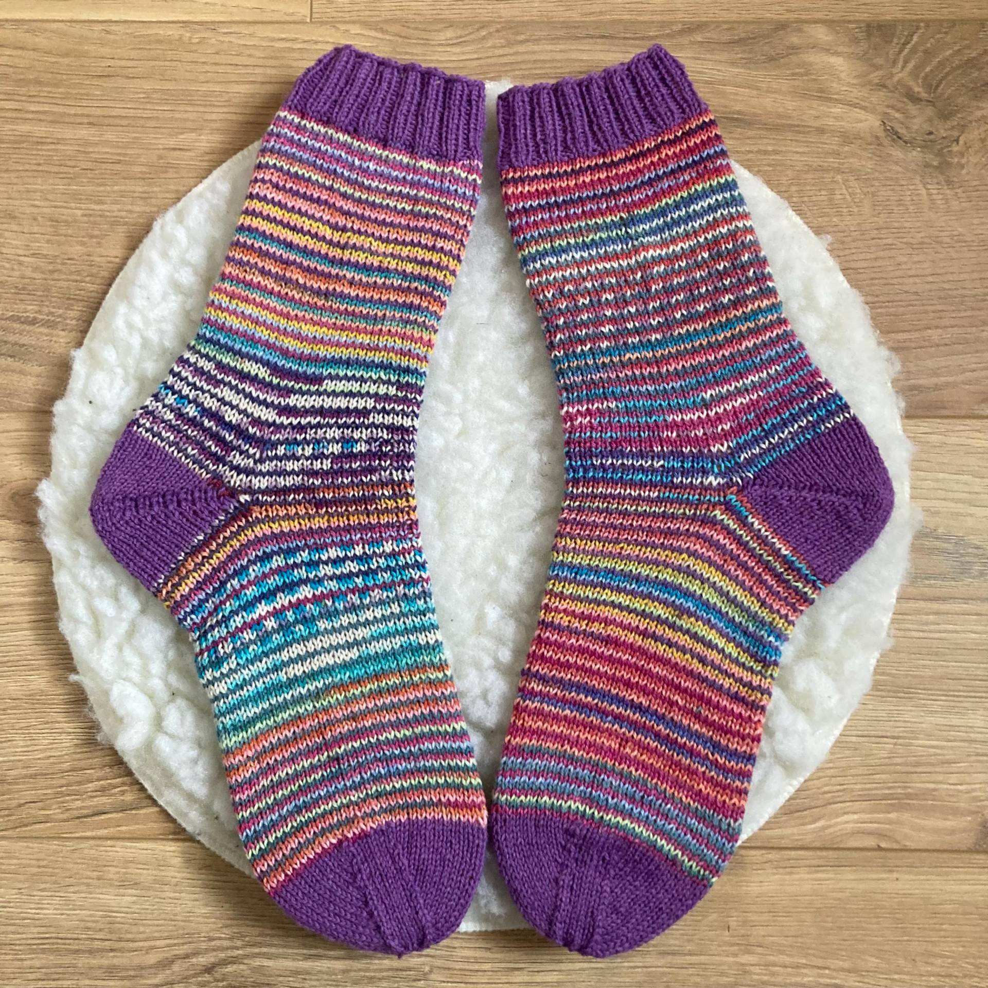 Handgestrickte Wollsocken Handgestrickte Wollsocken von WoiSeckl