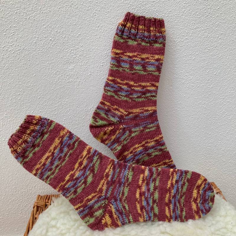 Handgestrickte Wollsocken Handgestrickte Wollsocken von WoiSeckl