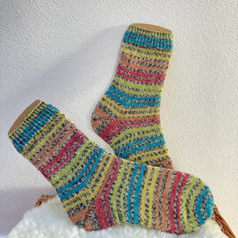 Handgestrickte Wollsocken von WoiSeckl