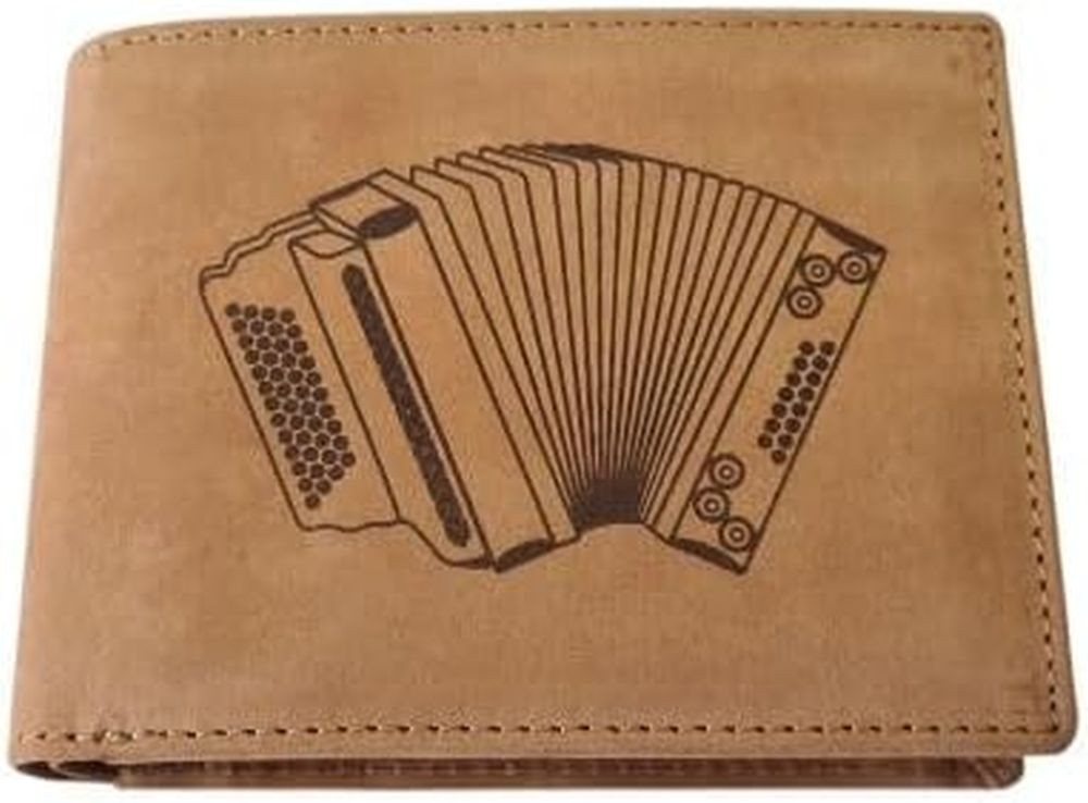 WoidBua Geldbörse Leder Geldbeutel hellbraun Steirische Harmonika Rindsleder Vintage WoidBua Geldbörse Leder Geldbeutel hellbraun Steirische Harmonika Rindsleder Vintage von WoidBua