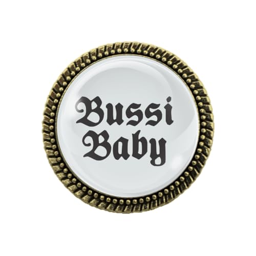 Gaudi-Brosche in Bronze "Bussi Baby" von Woidladinger Gaudi-Brosche in Bronze "Bussi Baby" von Woidladinger von Woidladinger