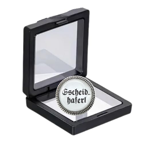 Gaudi-Brosche in Silber "Gscheidhaferl" im Geschenk-Etui von Woidladinger Gaudi-Brosche in Silber "Gscheidhaferl" im Geschenk-Etui von Woidladinger von Woidladinger