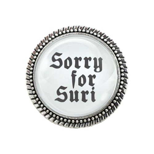 Gaudi-Brosche in Silber "Sorry for suri " von Woidladinger Gaudi-Brosche in Silber "Sorry for suri " von Woidladinger von Woidladinger