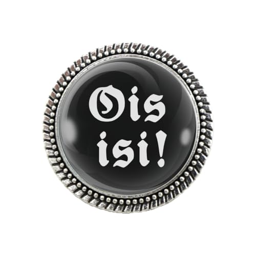 Pracht Gaudi Brosche "Ois isi" schwarz Pracht Gaudi Brosche "Ois isi" schwarz von Woidladinger