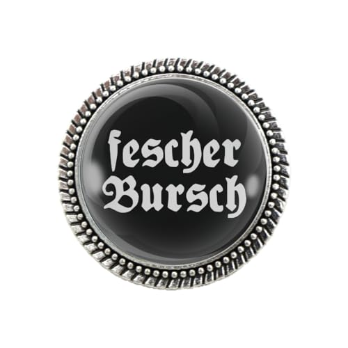 Pracht Gaudi Brosche "fescher Bursch" schwarz Pracht Gaudi Brosche "fescher Bursch" schwarz von Woidladinger