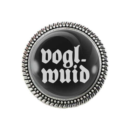 Pracht Gaudi Brosche "voglwuid" schwarz Pracht Gaudi Brosche "voglwuid" schwarz von Woidladinger