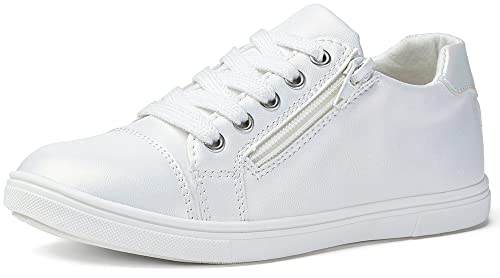 Wojtyłko Sneaker für Mädchen Bequeme Halbschuhe mit Lederinnensohle modische Kindersportschuhe (eu_Footwear_Size_System, Big_Kid, Numeric, medium, Numeric_34) von Wojtyłko