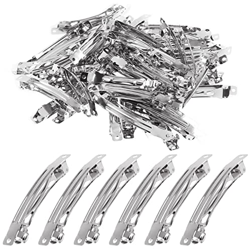 Wokape 80 Stück 7,6 cm französische Haarspangen, 80 mm Metall-Haarspangen für Salon und Frauen Mädchen Haarschleifen DIY Projekte Wokape 80 Stück 7,6 cm französische Haarspangen, 80 mm Metall-Haarspangen für Salon und Frauen Mädchen Haarschleifen DIY Projekte von Wokape