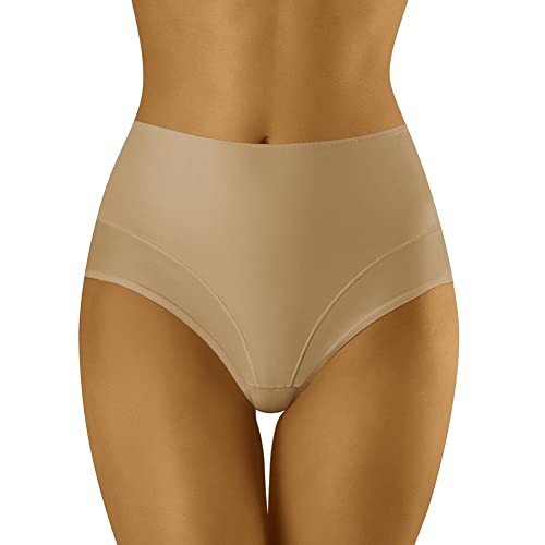 Wolbar Damen Figurformender Miederslip WB146, Beige,M von Wolbar