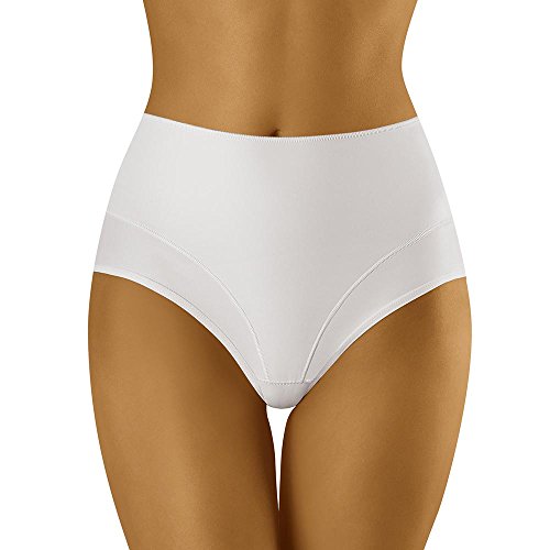 Wolbar Damen Figurformender Miederslip WB146, Weiß,XL von Wolbar