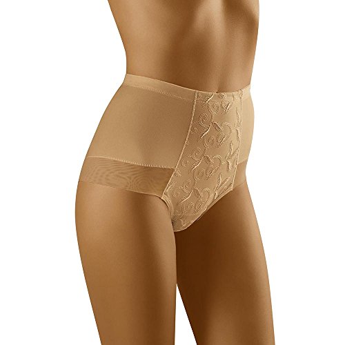 Wolbar Damen Hipster Slip WB181, Beige,M Wolbar Damen Hipster Slip WB181, Beige,M von Wolbar