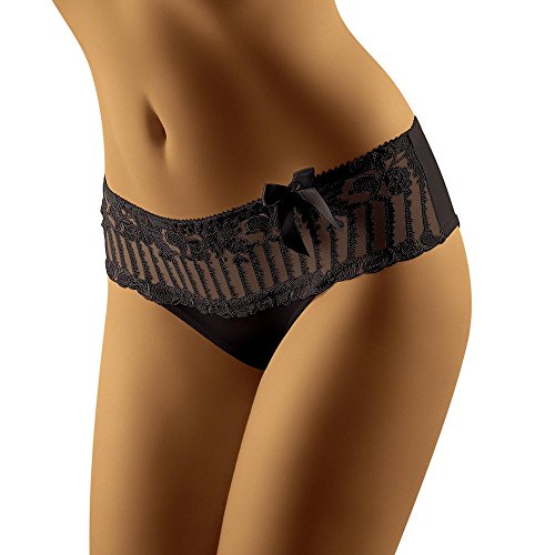 Wolbar Damen Maxi-Slip Mit Microfaser WB16, Schwarz,L von Wolbar