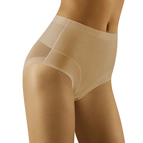 Wolbar Damen Maxi-Slip WB317, Beige,Large von Wolbar