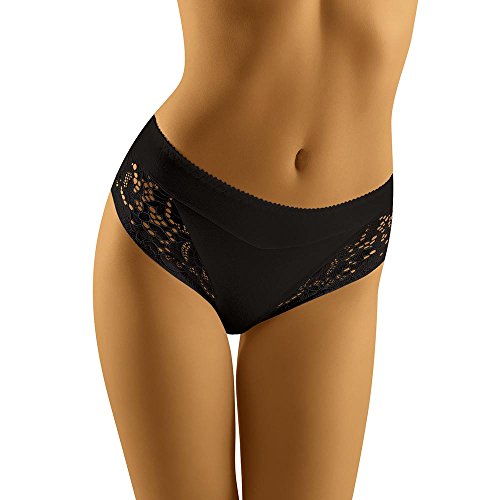 Wolbar Damen Maxi-Slip WB77, Schwarz,L von Wolbar