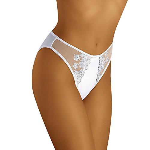 Wolbar Damen Midi-Slip WB103, Weiß,L von Wolbar