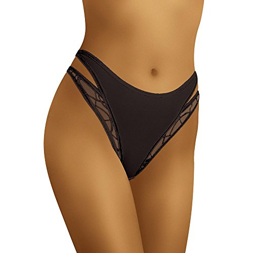 Wolbar Damen Midi-Slip WB88, Schwarz,M von Wolbar