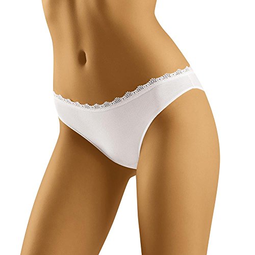 Wolbar Damen Mini-Slip WB155, Weiß,L von Wolbar