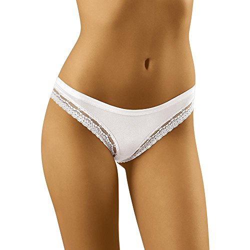 Wolbar Damen Mini-Slip WB156, Weiß,L von Wolbar