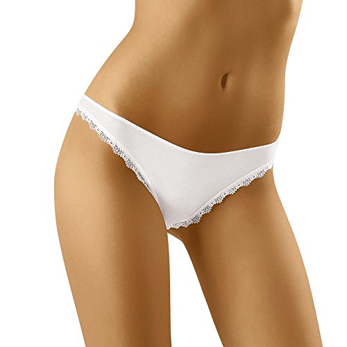 Wolbar Damen Mini-Slip WB157, Weiß,S von Wolbar