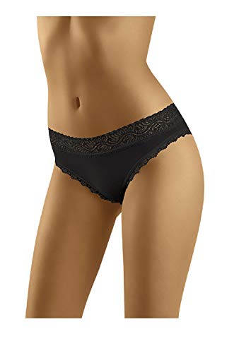 Wolbar Damen Mini-Slip WB158, Schwarz,L von Wolbar