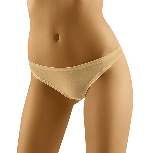 Wolbar Damen Mini-Slip WB159, Beige,L von Wolbar