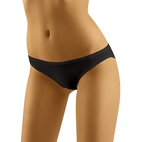 Wolbar Damen Mini-Slip WB160, Schwarz,L von Wolbar