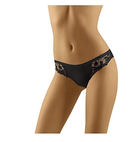 Wolbar Damen Mini-Slip WB167, Schwarz,S von Wolbar