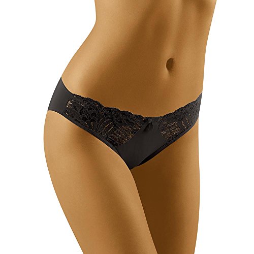 Wolbar Damen Mini-Slip WB82, Schwarz,L von Wolbar