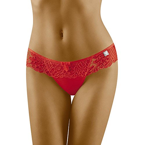 Wolbar Damen Slip 3503 Limited Edition Diamant, Rot,L von Wolbar