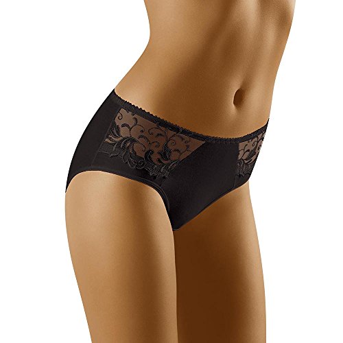 Wolbar Damen Slip WB178, Schwarz,XL von Wolbar