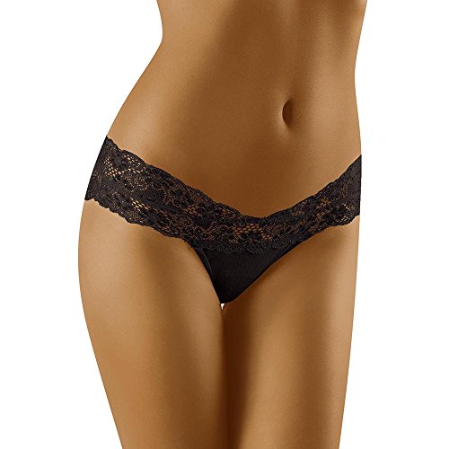 Wolbar Damen Slip WB196, Schwarz,XL von Wolbar