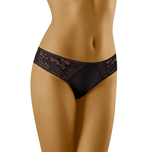 Wolbar Damen Slip WB213, Schwarz,L von Wolbar