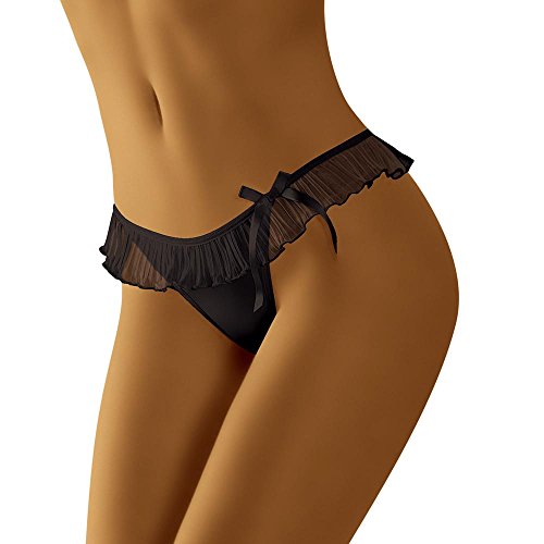 Wolbar Damen String WB121, Schwarz,S von Wolbar