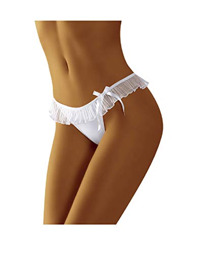 Wolbar Damen String WB121, Weiß,M von Wolbar