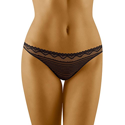 Wolbar Damen String WB215, Schwarz,L von Wolbar