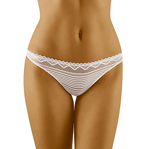 Wolbar Damen String WB215, Weiß,M von Wolbar