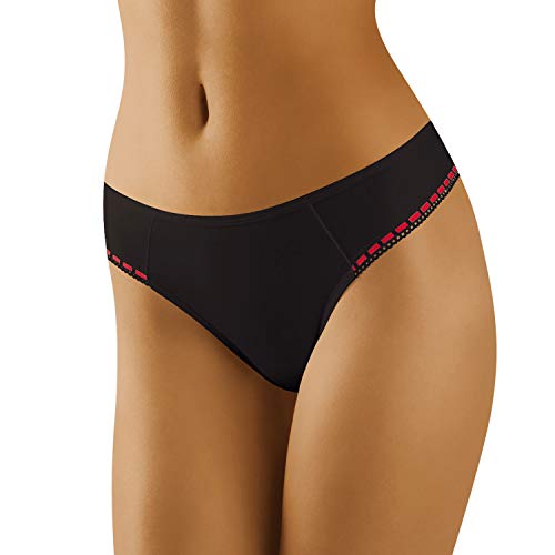 Wolbar Damen String WB59, Schwarz,L von Wolbar