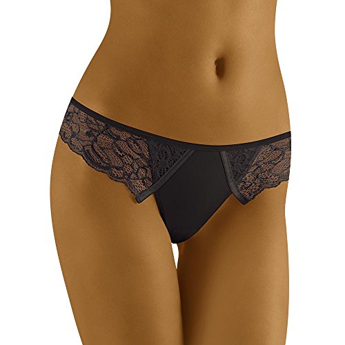 Wolbar Damen String WB80-2, Schwarz,L von Wolbar