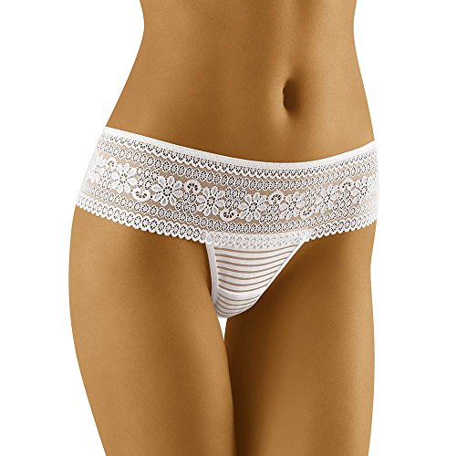 Wolbar Damen String WB92, Weiß,L von Wolbar